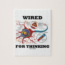 Quebra-cabeça Prendido para pensar (sinapse do neurônio)