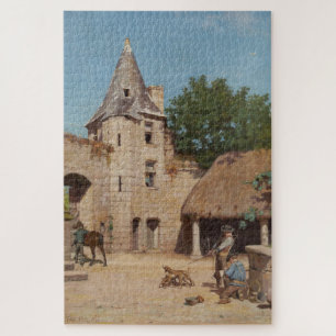 Quebra-cabeça Preparando-se para a Caça Medieval