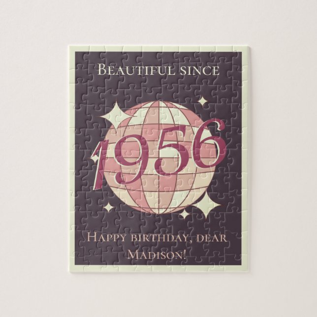 Quebra-cabeça Presente de 70º aniversário para quem nasceu em 19 (Vertical)