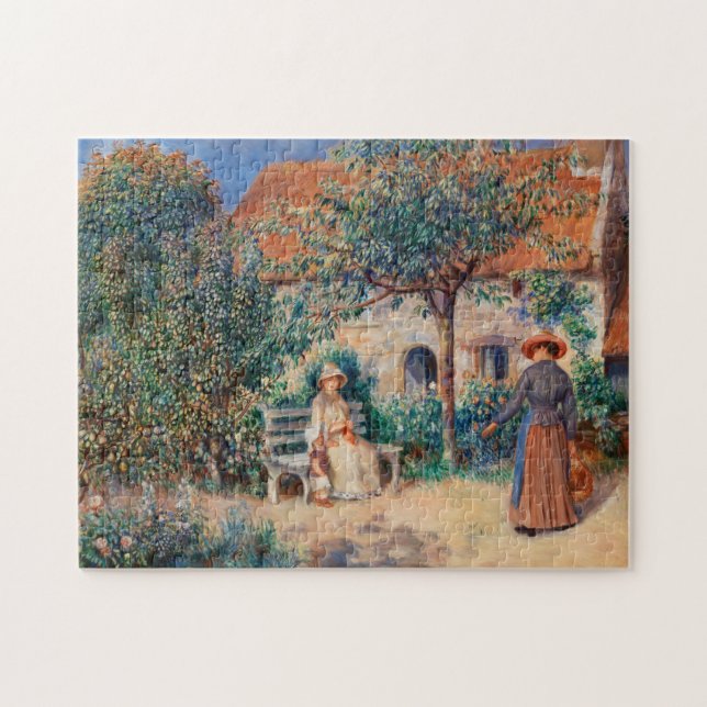 Quebra-cabeça Presente De Arte Na Pintura Do Renoir Brittany (Horizontal)
