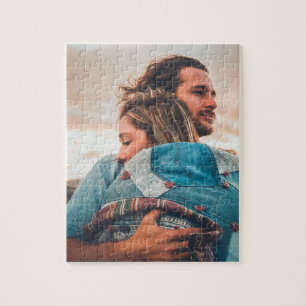 Quebra-cabeça Presente de Casamento Personalizado com Foto para