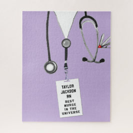 Quebra-cabeça Presente de Enfermeiro Personalizado