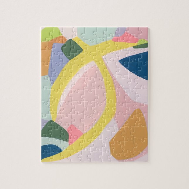 Quebra-cabeça Presente de Férias Únicos de Arte Abstrata em Bloc (Vertical)