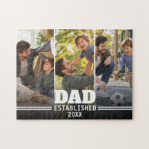 Presente de Foto Pai Filho Estabelecido