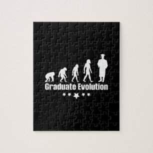 Quebra-cabeça Presente de Graduação Evolução do Formando