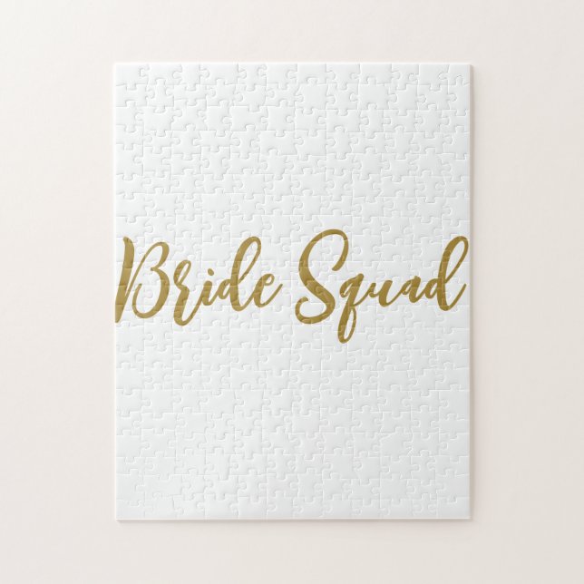 Quebra-cabeça presente de madrinha de casamento simples minimali (Vertical)