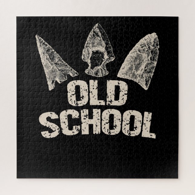 Quebra-cabeça Presente de Sobremesa de Caça à Antiga Arca Escola (Vertical)