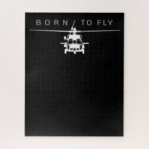 Quebra-cabeça Presente do Piloto Helicóptero de Aviação Militar 