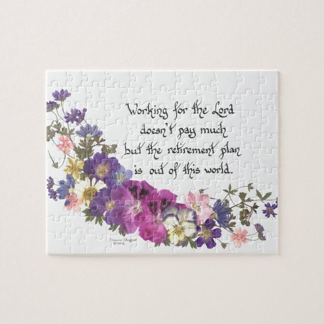 Quebra-cabeça Presente dos cleros ou do voluntário (Horizontal)