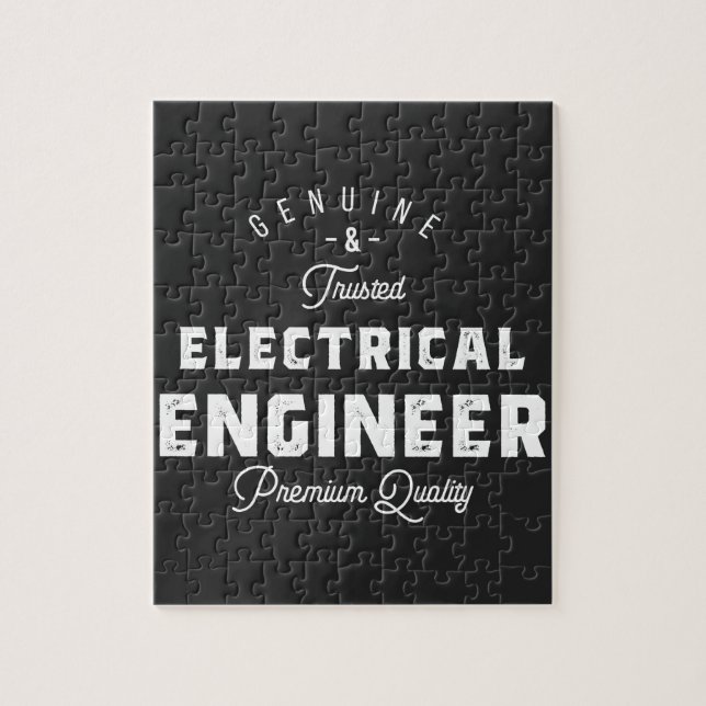 Quebra-cabeça Presente para Engenheiro elétrico (Vertical)
