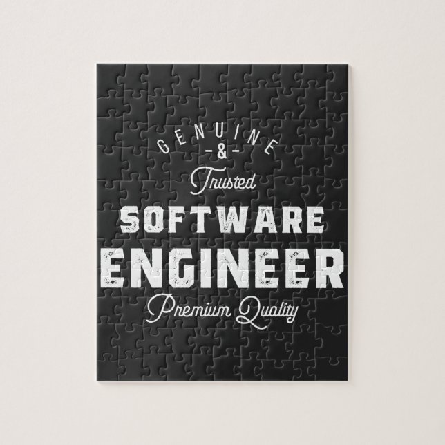 Quebra-cabeça Presente para o Engenheiro de software (Vertical)