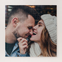Presente Personalizado de Puzzle de Foto do Dia do