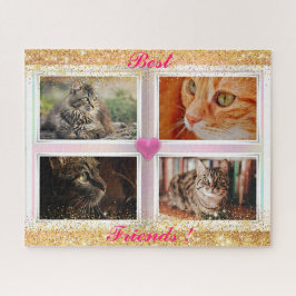 Quebra-cabeça Presente popular de gatos da família