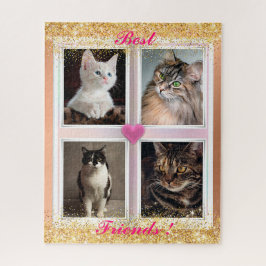 Quebra-cabeça Presente popular de gatos da família