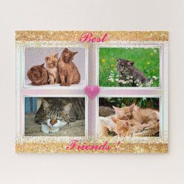 Quebra-cabeça Presente popular de gatos da família