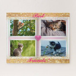 Quebra-cabeça Presente popular de gatos da família