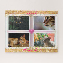 Quebra-cabeça Presente popular de gatos da família