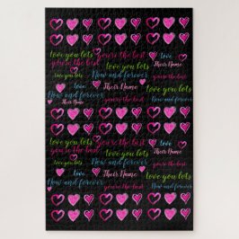 Quebra-cabeça Presente Secreto - Ocultar uma mensagem de amor no