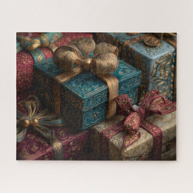Quebra-cabeça Presentes de Natal (Horizontal)