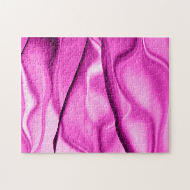 Quebra-cabeça Presentes engraçados rosa de brincadeira de quebra (Horizontal)