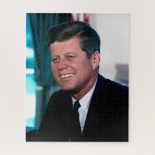 Quebra-cabeça Presidente americano John F. Kennedy na Sala Oval