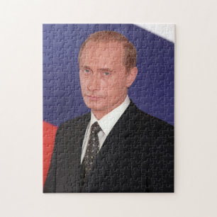 Quebra-cabeça Presidente Vladmir Putin Retrato Jigsen Quebra-cab