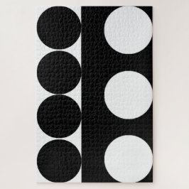 Quebra-cabeça preto e branco 1.014 peças