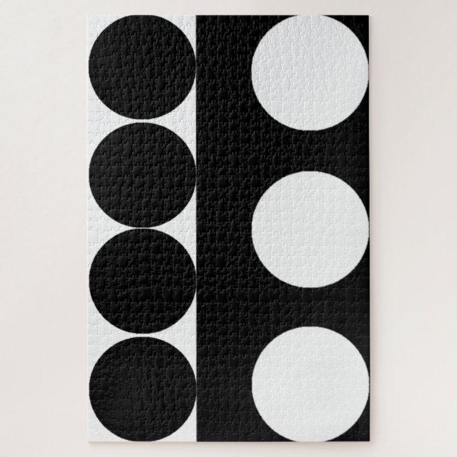 Quebra-cabeça preto e branco 1.014 peças (Vertical)