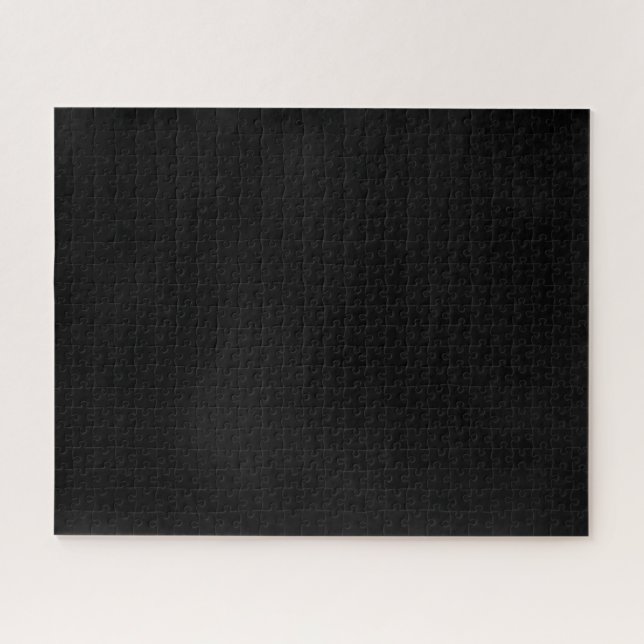 Quebra-cabeça Preto Sólido ~ Alto Nível Difícil (Horizontal)