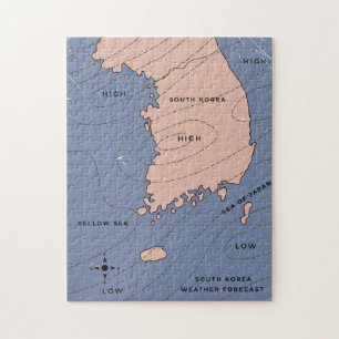Quebra-cabeça Previsão do Tempo na Coreia do Sul