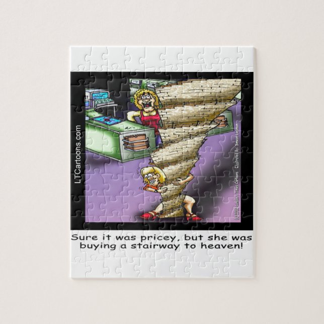 Quebra-cabeça Pricey Heavenway Engraçado (Vertical)