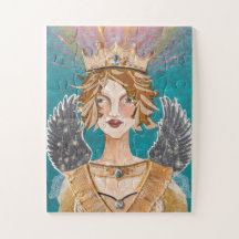 Priestess Paloma Blonde Angel Princess Quebra-cabe