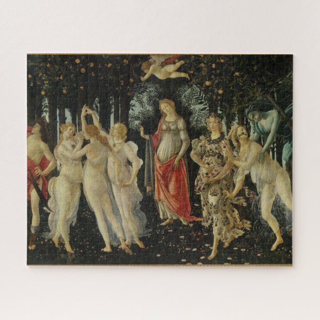 Quebra-cabeça Primavera / Alegoria de Primavera por Botticelli (Horizontal)