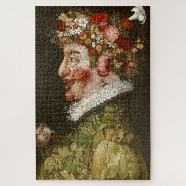 Quebra-cabeça Primavera Arcimboldo (Vertical)