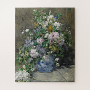 Quebra-cabeça Primavera Buquê por Auguste Renoir