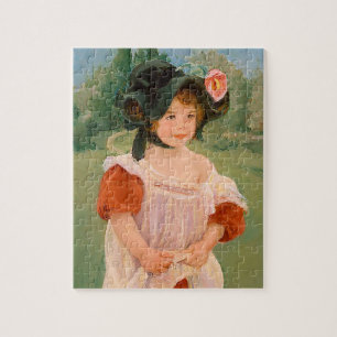 Quebra-cabeça Primavera de Mary Cassatt ": Margot que está em u