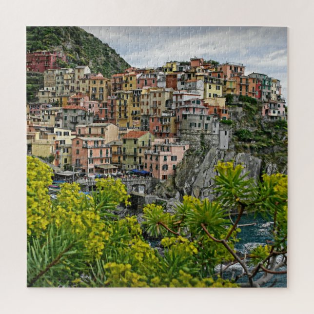 Quebra-cabeça Primavera em Manarola, Itália - 20x20 - 676 pcs. (Vertical)