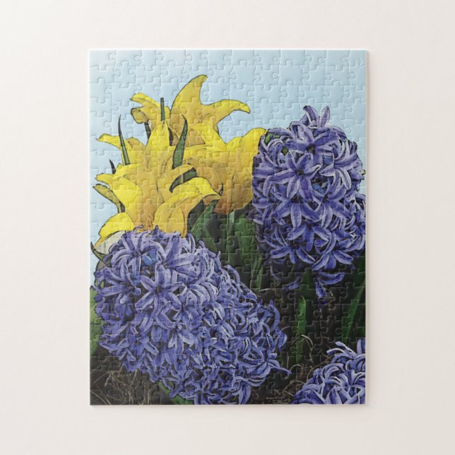 Quebra-cabeça Primavera Floral (Vertical)