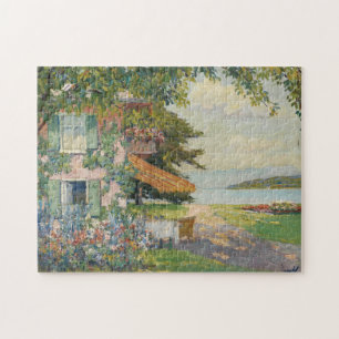 Quebra-cabeça Primavera Garden em Starnberg Edward Cucuel