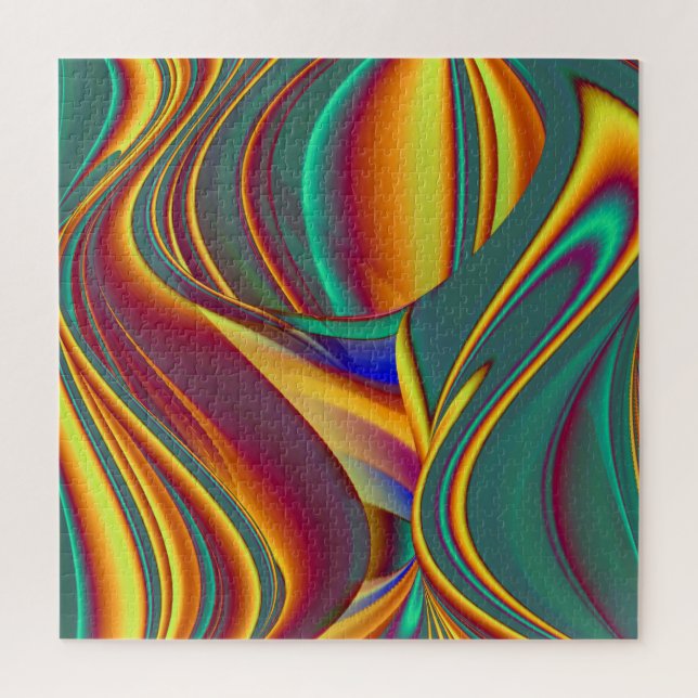 Quebra-cabeça Primavera Verão Outono Flores Magia (Vertical)