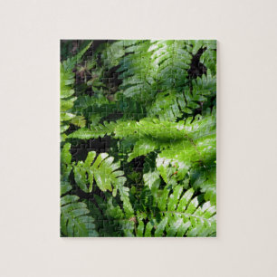 Quebra-cabeça Primavera Verde-Ferns