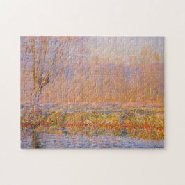 Quebra-cabeça Primavera Willow sobre a Epte Monet Fine Art