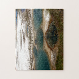 Quebra-cabeça Primaveras Quentes Azuis