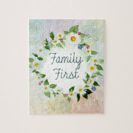 Quebra-cabeça Primeira Citação Inspiradora da Família