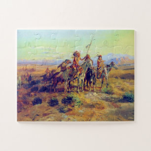 Quebra-cabeça Primeiras Nações Braves Nativas Os Escoteiros CM R