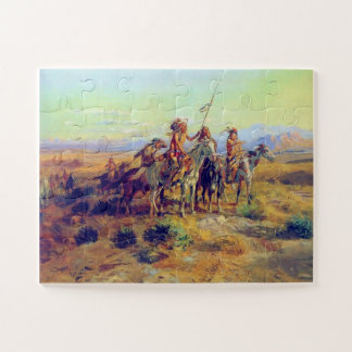 Quebra-cabeça Primeiras Nações Braves Nativas Os Escoteiros CM R