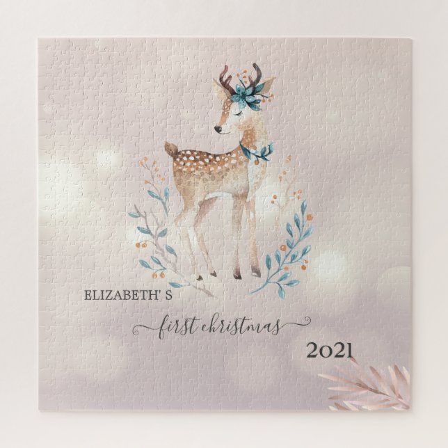 Quebra-cabeça Primeiro Natal, Feriado de Cerveja (Vertical)