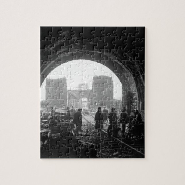 Quebra-cabeça Primeiros homens do exército de E.U. e imagem (Vertical)