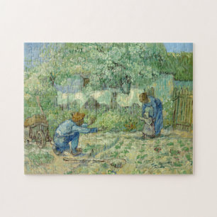 Quebra-cabeça Primeiros passos, após Millet por Vincent Van Gogh