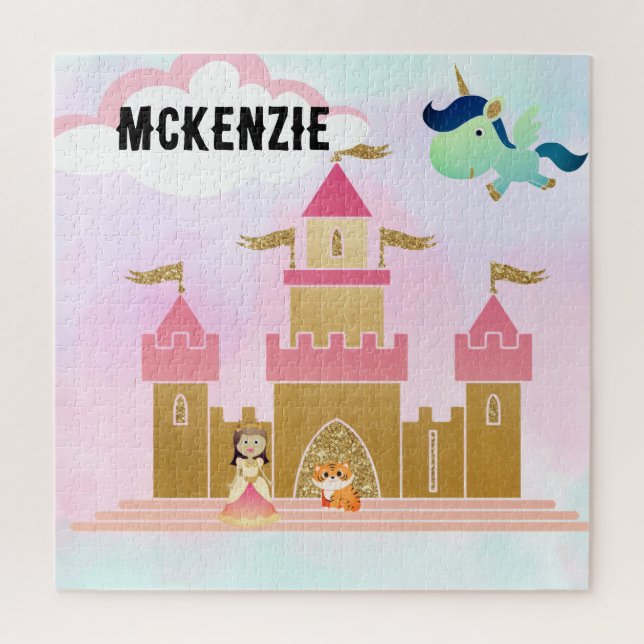 Quebra-cabeça Princesa Castle (Vertical)